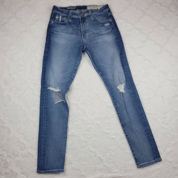 ‎AG Adriano Goldschimed Farrah Skinny Ankle Jeans - Picture 2 of 4